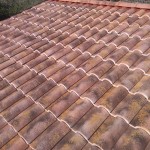 manto di copertura in tegole antichizzate